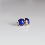 Lapis Lazuli Gold Studs