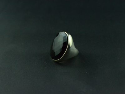 Black Onyx Statement Ring