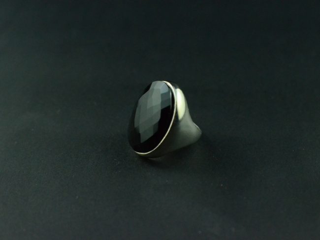 Black Onyx Statement Ring