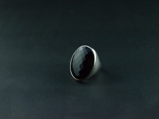 Black Onyx Statement Ring